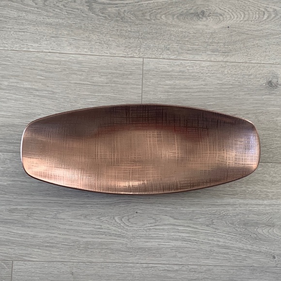 Silver Copper Serving bowl - Picture 1 of 5